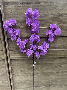 Galho de Cerejeira Roxa - 90 cm