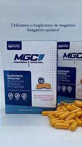 KIT - 2 unidades MGC - Quelato de Magnésio e Curcumina