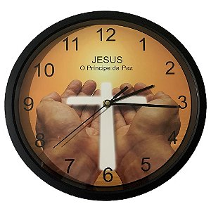 Relógio de Parede Redondo Que Toca Salmos Por Hora