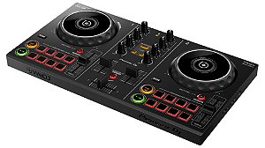 Controlador de 2 Canais Pioneer DJ DDJ-200 com RekordBox