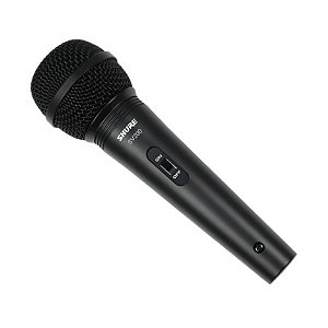 Microfone Dinâmico Unidirecional Shure SV200 Para Karaokê e Voz Principal