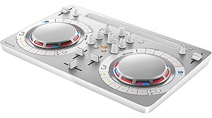 Controlador de 2 Canais Pioneer DJ DDJ-WeGO4 para WeDJ e RekordBox White