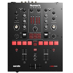 Mixer de 2 Canais Numark Scratch com 24 Bits