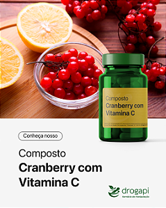 Cranberry com Vitamina C
