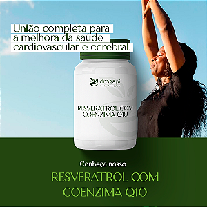 Resveratrol com Coenzima Q10