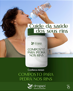Composto para pedra nos rins