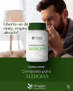 Composto para alergias