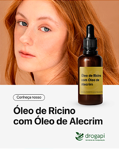 Óleo de ricino com Óleo de alecrim