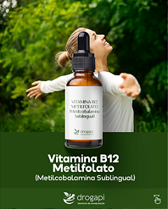 VITAMINA B12 / METILFOLATO (Metilcobalamina Sublingual)