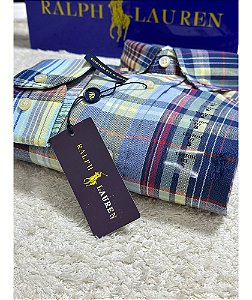 Camisa Ralph Lauren Masculina Custom fit Manga Longa