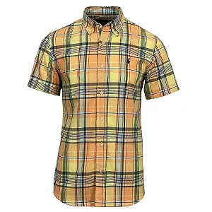 Camisa Ralph Lauren Masculina Custom fit Oxford Manga Curta