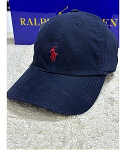 Boné Ralph Lauren Classic Cor Azul Marinho