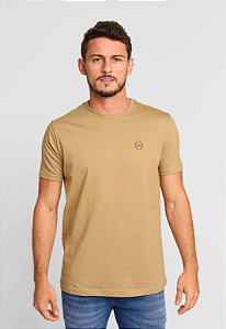 Camiseta Armani Exchange Cor caqui
