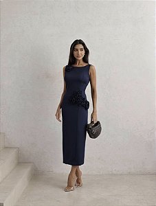 Vestido Midi Alfaiataria Florenza
