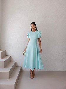 Vestido Midi Alfaiataria Londres