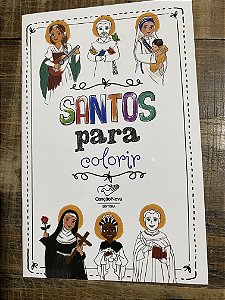 SANTOS PARA COLORIR