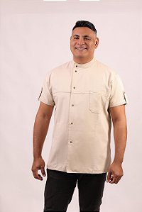 Dólmã Masc Militar Bege