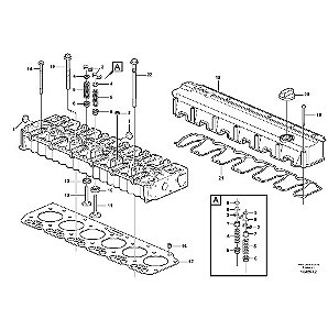 20747867 - Volvo CE  Cabeçote do Cilindro do Motor D6E