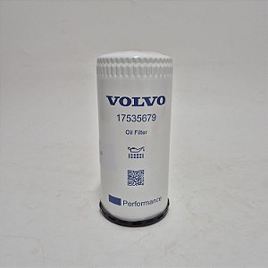 17535679 - Filtro de Óleo Lubrificante - L60, L70, L90, L110, L120, EC210, EC240, EC250