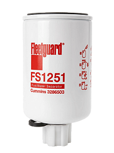 3286503 - Filtro - Motor Cummins 4BTA, 6BTA