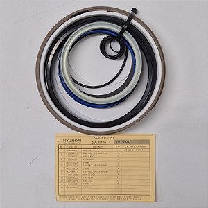 31Y1-24090 - Kit de Reparo do Cilindro - HX160L, HX180L, R160LC7, R160LC7A, R160LC9, R160LC9A, R160LC9S, R160W9A, R170W7, R170W7A, R170W9, R170W9S, R180LC7, R180LC7A, R180LC9, R180LC9A, R180LC9S, R180W9A, R180W9S