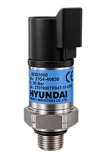 31Q4-40830 - Sensor de Pressão - R1200-9, R125LCR-9A, R140LC9, R140LC9A, R140LC9S, R145CR9, R145CR9A, R160LC9, R160LC9A, R160LC9S, R180LC9, R180LC9A, R180LC9S, R210LC9, R210LC9BC, R210LC9BH, R210NLC9, R220LC9A, R220NLC9A, R235LCR9, R235LCR9A, R250LC9...