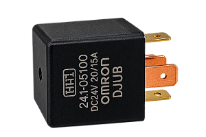 24L1-05100 - Relé - 110D-7A, 110D-7E, 110DE, 180DE, 250DE, 50D-9, HL720-3, HL720-3C, HL730-7, HL730-7A, HL730-9, HL730-9A, HL730-9S, HL730-9SB, HL730TM-9, HL730TM-9A, HL730TM7, HL730TM7A, HL740-3ATM, HL740-7, HL740-7A