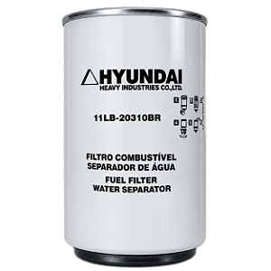 11LB-20310 - Filtro de Combustível - 100D-7, 35D-7, 35D-9S, 35DE, 35DS-7, 35DS-7E, 50DE, 50DEACE, 50DF, 50DS-7E, 80D-7, 80DE, 80DEACE, HDF50-7, HDF50-7S, HL760-7, HL770-7, HL780-9S, R110-7, R140LC-7, R140LC9, R140LC9S, R140W7, R140W9
