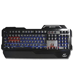 Teclado Gamer Semi Mecânico Led Melhor Resposta Tátil Durabilidade  Iluminação Para Jogos Conforto Na Digitação Pc