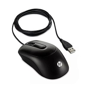 Mouse HP X900 USB Com Fio 1000 DPI Preto