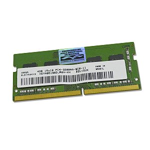 Memória Ram Hynix 4GB DDR4 3200Mhz Para Notebook