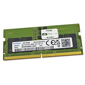 Memória Ram P/ Notebook 8GB DDR5 4800Mhz M425R1GB4BB0-CQK0L
