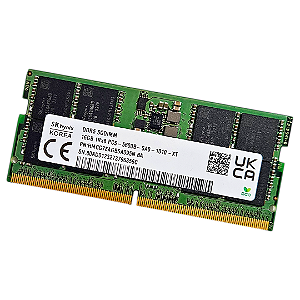 Memória RAM DDR5 Para Notebook 16Gb SK Hynix 5600 Mhz