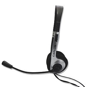 Headset C3PLUS P2 PH-01SI Prata