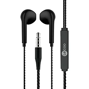 FONE DE OUVIDO INTRA EH104 USB-C PRETO LECOO