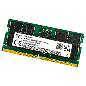 Memória RAM SK Hynix DDR5 16Gb Para Notebook 5600MHz HMCG78AGBSA092N BA