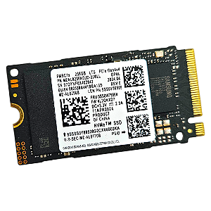 SSD NVMe M.2 2242 256Gb Samsung PCIe Gen4x4 PM9C1a Com Ciclos