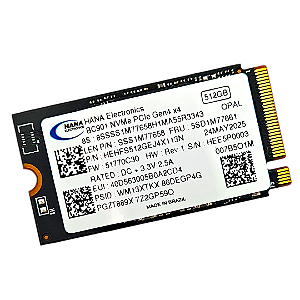 SSD NVMe M.2 2242 512GB HANA Electronics PCIe Gen4x4 BC901