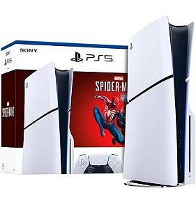 Playstation 5 Slim Spiderman 2 Bundle- Mídia Física 2015A