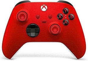 Controle Xbox Series S|X, One S|X, Pulse Red, Vermelho, Original Microsoft