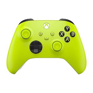 Controle Xbox Series S|X, One S|X, Electric Volt, Verde, Original Microsoft