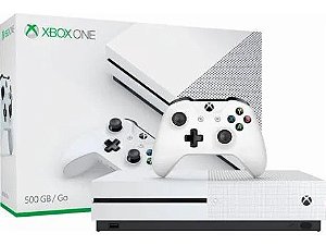 Xbox One S 500gb- 1 Controle e 2 Jogos (Semi Novo)
