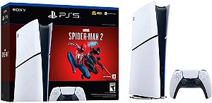 Playstation 5 Slim-Mídia digital C/ Spiderman 2 CFI-2015