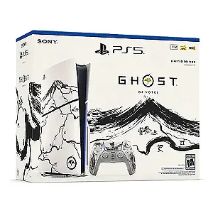 PlayStation 5 Edição Ghost Of Yotei Preto