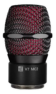 Cápsula Para Microfone Sem Fio Se Electronics V7 Mc2 -preto