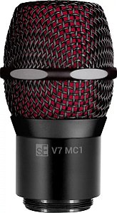 Se Electronics V7 Cápsula Para Microfone Sem Fio Shure Mc1- preta