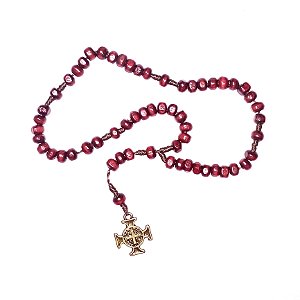 Terço Cruz Medalha de São Bento Rústico