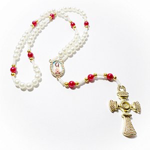 Terço Rosa Mística