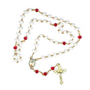 Terço Rosa Mística