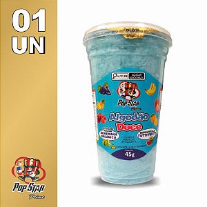 Algodão Doce Pote Grande Tutti Frutti 45g 01 un